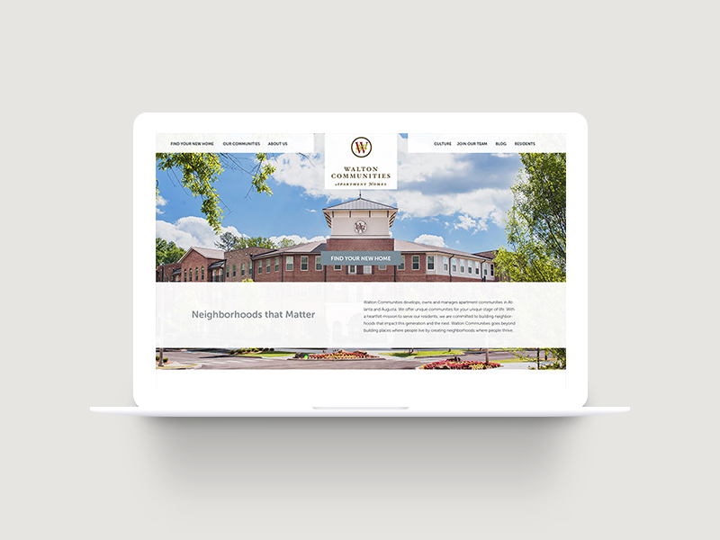 Theme  designed and developed for a real estate property management company by Heather Salvatore
